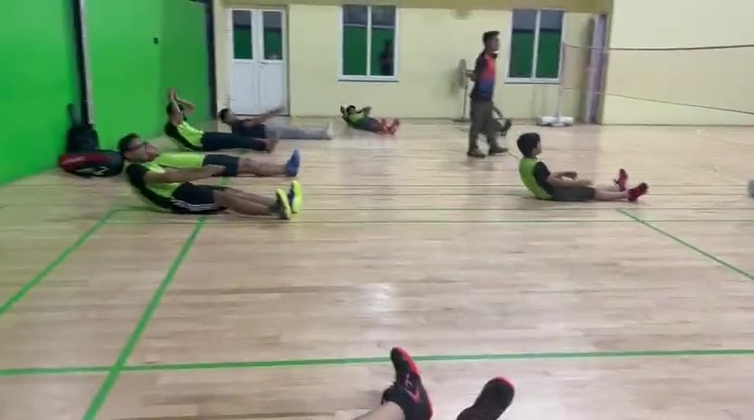 Video of a Yoga class in progress at Sports Zone LLP, Patna